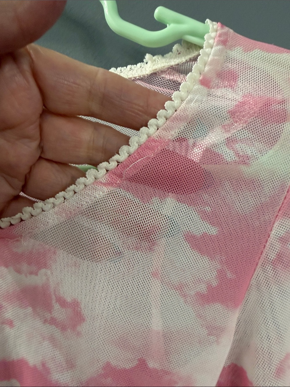 NWOT Sugar Thrillz, Dolls Kill Bliss Vision Pink Cloud Bodysuit, Sz S, Fairycore - Picture 9 of 12